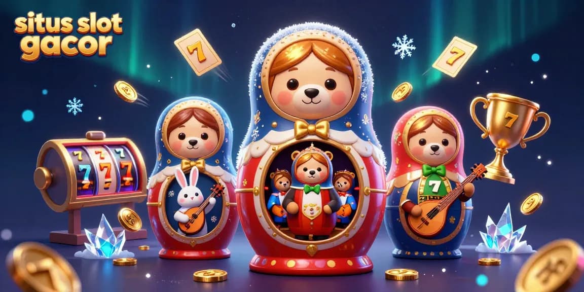 Engage with situs slot gacor featuring vibrant 3D cartoon characters and dynamic casino elements.