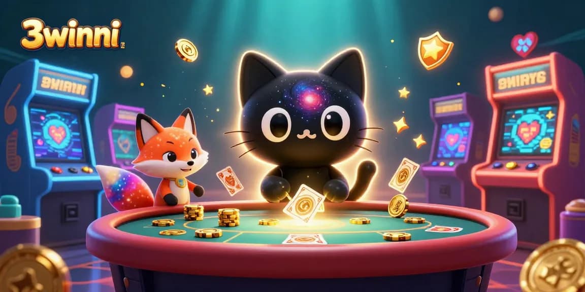 Experience thrilling gaming action at 3winni with vibrant casino games and captivating characters.