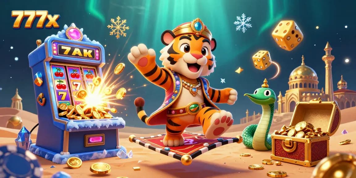 Engage in exciting casino adventures with 777x, featuring a jackpot explosion and vibrant gaming elements.