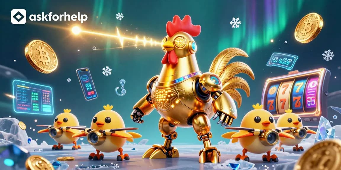 Engage with askforhelp by exploring vibrant slot games and dynamic crypto elements!