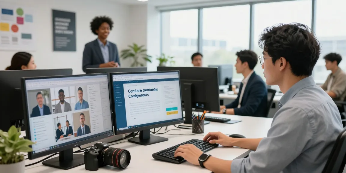 Bewertung von respektlosem Verhalten am Arbeitsplatz durch anonyme Feedback-Tools in einem modernen Büro.