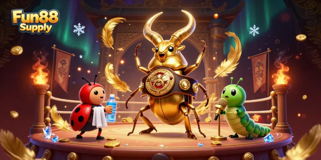 Experience thrilling gameplay with Fun88 Supply featuring dynamic characters in a vibrant casino setting.