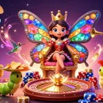 Experience thrilling games at 79 king, featuring vibrant 3D casino elements and lively characters.