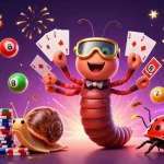 Engage with luck8ss as colorful lottery characters celebrate dynamic gaming excitement.