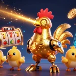 Tải game Sunwin with animated characters and casino elements in a vibrant 3D scene