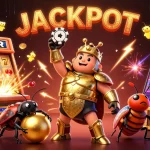 Enjoy thrilling gameplay at 78WIN's vibrant slots and jackpots with colorful scenes and characters