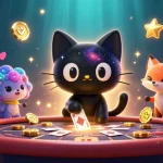 Xoso66 players immerse in the colorful universe of casino gaming, featuring 3D characters and vibrant game elements.